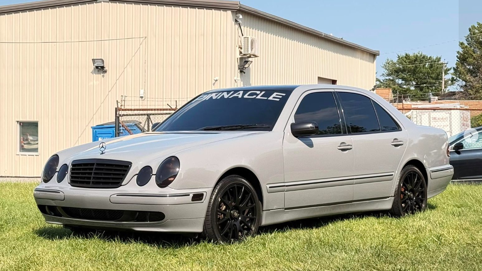 The shop owner's Mercedes-Benz, second view
